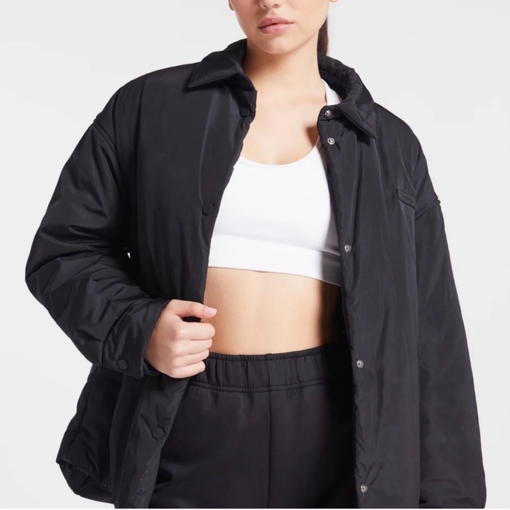 Women's Classic Black Puffer Jacket